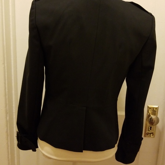 ANN TAYLOR NAVY BLAZER ,SZ 6 - Picture 4 of 6